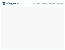Tablet Screenshot of elegere.com